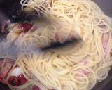 ほっくほく♡ニンニクたっぷりパスタ作り方3写真