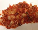 豆腐とキムチのチゲ風スープ作り方1写真