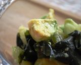 アボカドわかめセロリのしゃきしゃきサラダ作り方3写真