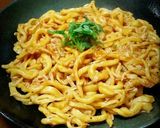とりささみ缶で簡単♪オイケチャップパスタ作り方4写真