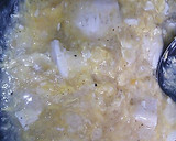 ◇簡単◇ごま油風お豆腐の卵とじスープ作り方3写真