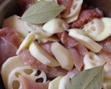 簡単柔らか鶏胸肉の重ね焼き作り方3写真