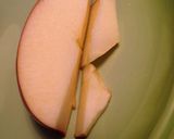 りんごでにぎり寿司！（エビ、飾り切り）作り方3写真