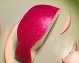 りんごでにぎり寿司！（エビ、飾り切り）作り方4写真