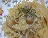 あったまろ♪お手軽とろとろクリームパスタ作り方7写真