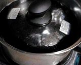 ふっくら☆長呂儀飾って黒豆煮(^^)作り方2写真