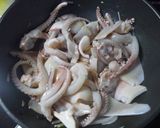 いかゲソ＆いかワタの中華炒め作り方3写真