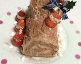 X'mas☆ブッシュドノエル作り方19写真