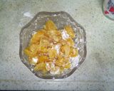 こしあんと栗のシフォンケーキ作り方1写真