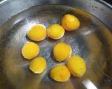 金柑の甘露煮（バルサミコ酢入り）作り方3写真