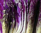 紫白菜のベーコンサラダ♪自家製たれで作り方1写真