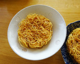早くてさくっと野菜と豚肉の温か皿うどん作り方2写真