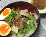 柔らか染み染み♡ラフテー丼作り方8写真
