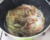 簡単！豚ひきの肉団子で野菜あんかけスープ作り方2写真