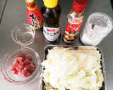 【大量消費】白菜と豚肉の炒め煮【簡単】作り方1写真
