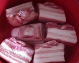 豚ばらの柔らか煮♪とろとろ 箸で割れます作り方3写真