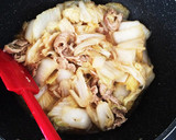 【大量消費】白菜と豚肉の炒め煮【簡単】作り方9写真