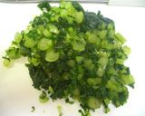 ♪ご飯がすすむよ♪野沢菜納豆♪作り方1写真