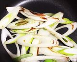 焼きねぎおろしそば。（温）椎茸ダシで。作り方2写真