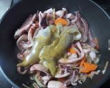 いかゲソ＆いかワタの中華炒め作り方5写真