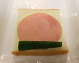 ハムとチーズのくるくるサンド♡作り方3写真
