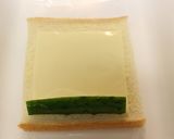 ハムとチーズのくるくるサンド♡作り方5写真