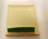 ハムとチーズのくるくるサンド♡作り方5写真