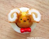 キャラ弁☆簡単♪お正月にゆで卵ひつじくん作り方5写真