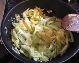 塩鮭とキャベツのクリームパスタ作り方5写真
