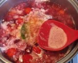 簡単！ボルシチ♪真っ赤な野菜スープ作り方6写真