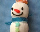マシュマロ♡♡雪だるま作り方6写真