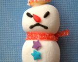 マシュマロ♡♡雪だるま作り方8写真
