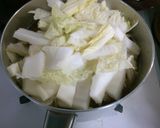 簡単♪ 白菜 セロリ 卵の中華煮込み！作り方3写真