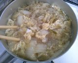 簡単♪ 白菜 セロリ 卵の中華煮込み！作り方5写真
