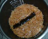 なめ茸炊き込み豆腐ごはん作り方1写真