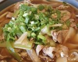 きしめんで肉うどん☆作り方4写真