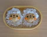 簡単＊ひつじさんのキャラ弁作り方7写真