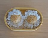 簡単＊ひつじさんのキャラ弁作り方5写真
