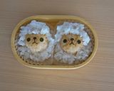 簡単＊ひつじさんのキャラ弁作り方6写真