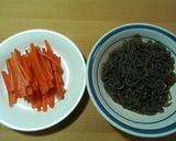 ウチの定番!人参と糸こんにゃくのきんぴら作り方1写真