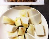 里芋と納豆のとろとろ味噌汁作り方1写真