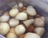 里芋の煮物作り方4写真