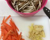 生姜が効いてる根菜スープ作り方1写真
