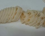 シャキシャキ食感♬蓮根の甘辛生姜炒め作り方1写真