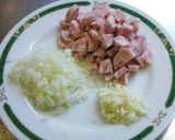 バジルとトマトソースのパスタ♪作り方1写真