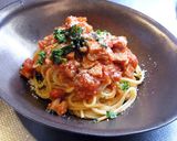 バジルとトマトソースのパスタ♪作り方12写真