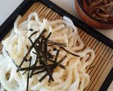 めんつゆで,きのこ入りざるうどん｡・:＋作り方8写真