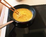 簡単朝食★オムレツ作り方5写真