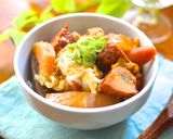 おでんの残りをリメイク！甘辛✿おでん丼✿作り方4写真