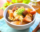 おでんの残りをリメイク！甘辛✿おでん丼✿作り方4写真